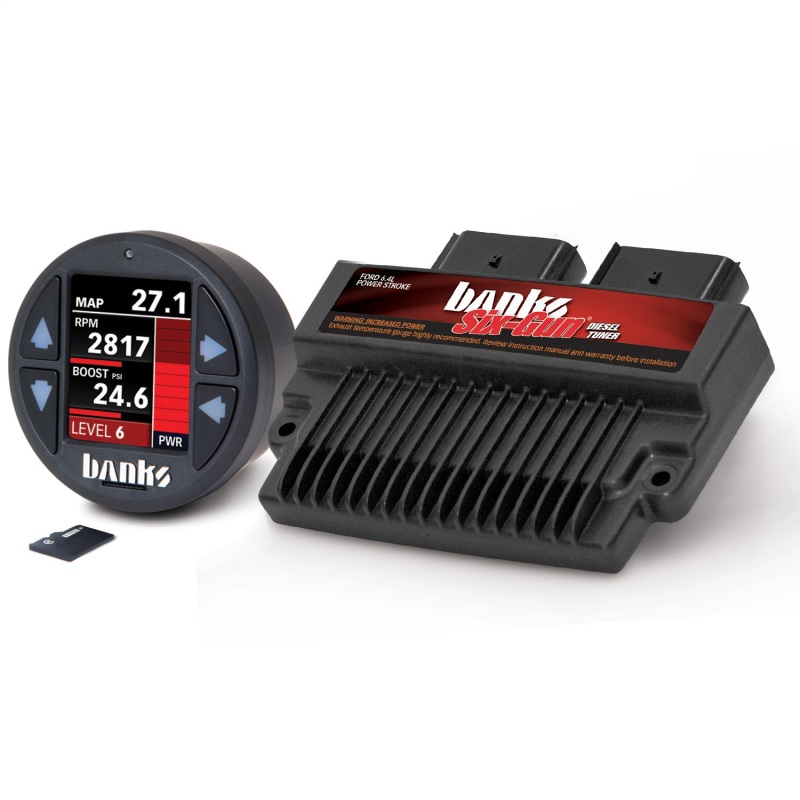 Ford F-450 Diesel Tuner - Banks Power - Six-Gun with iDash-1.8 DataMonster - `08-`10 Ford F-450 Diesel Tuner - Banks Power - Six-Gun with iDash-1.8 DataMonster - `08-`10